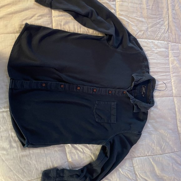 Grayers Dark Blue West Glen Flannel Shirt - Picture 3 of 4